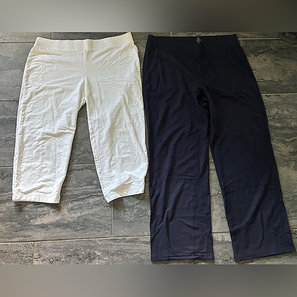 Talbots and Pure jill leggings and capris leggings size XL
